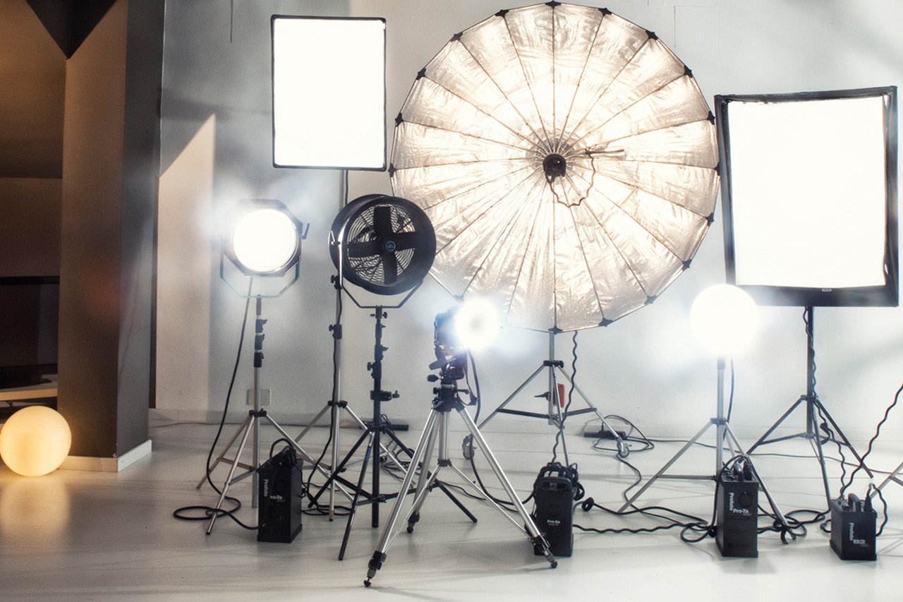 luci per noleggio studio fotografico a milano